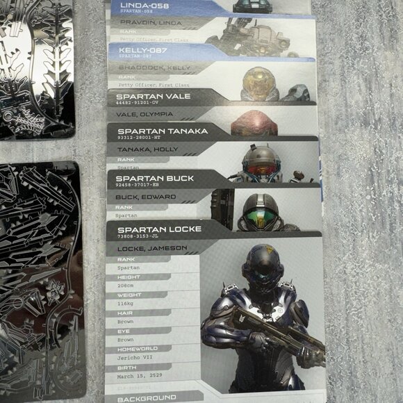 Metal Earth Halo 5 Guardian with Hardcase NO GAME Unpunched - Picture 2 of 12